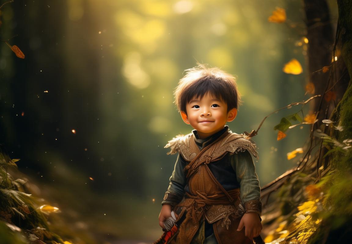 小小勇者的剑法传奇：战胜黑暗的英雄之路