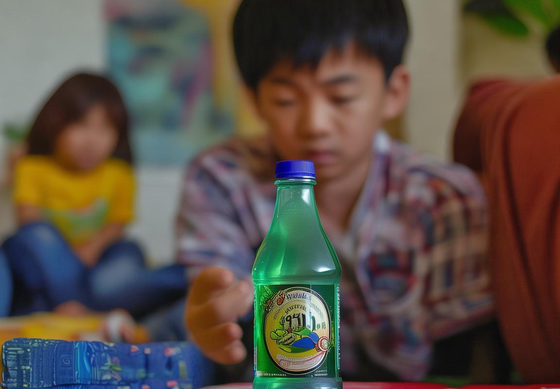 误把洗衣液当可乐喝：小明意外中毒的幽默教训