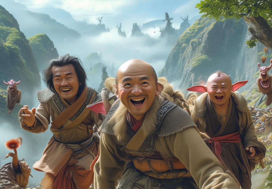 西游降魔记：师徒四人降妖伏魔奇幻之旅