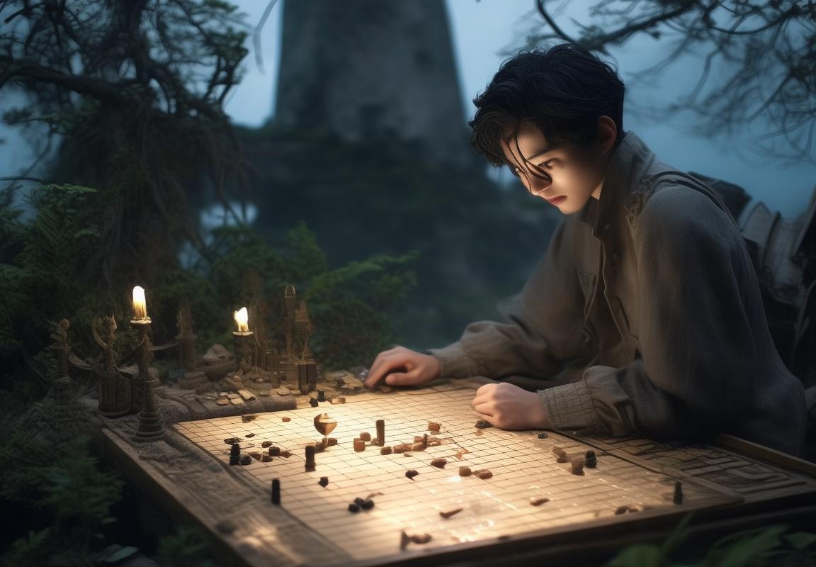 五子棋对决孤岛冒险：降妖除魔奇幻之旅