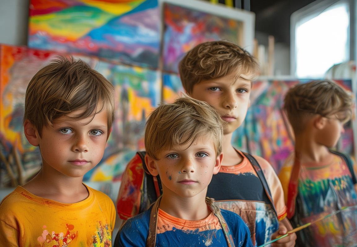 少年艺术家点燃画展，童真画作闪耀梦想之光