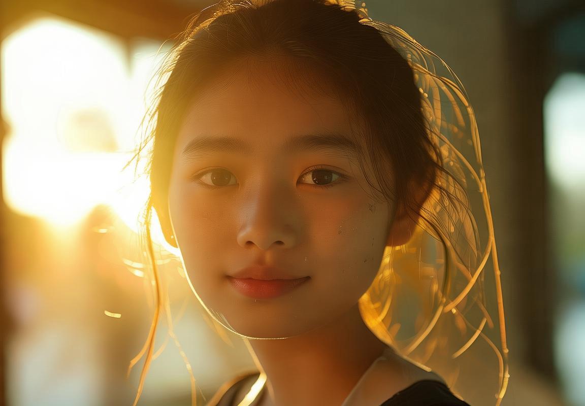 16岁少女森碟：挑战下巴后缩，追梦青春成长记