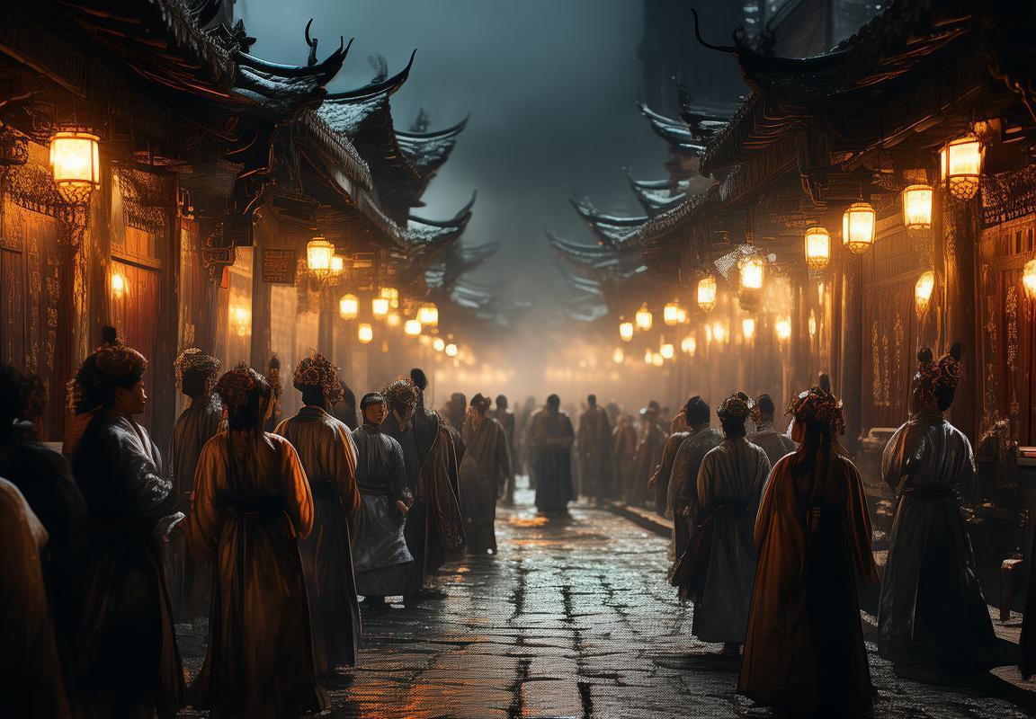 梦回大唐：梦想中的街头繁华与现实的黑暗挑战