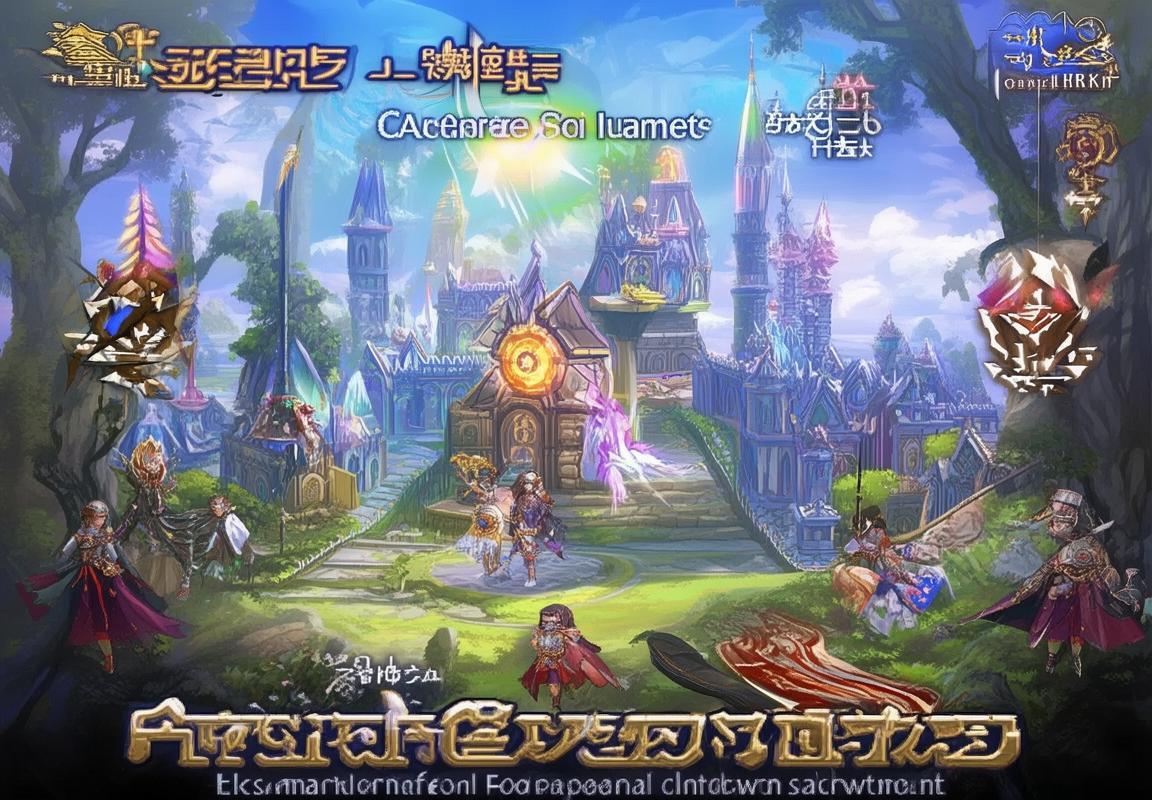大天使之剑H5：奇幻冒险，挑战英雄之旅