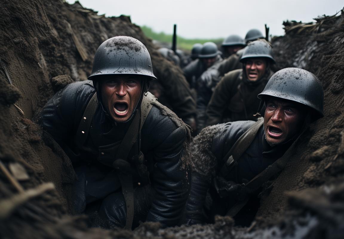 乌兵战壕外透气遭袭，生死攸关的惊心动魄瞬间