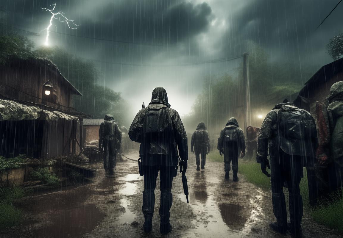 暴雨绝地求生大逃杀：颠簸之旅中的黑白抉择与挑战