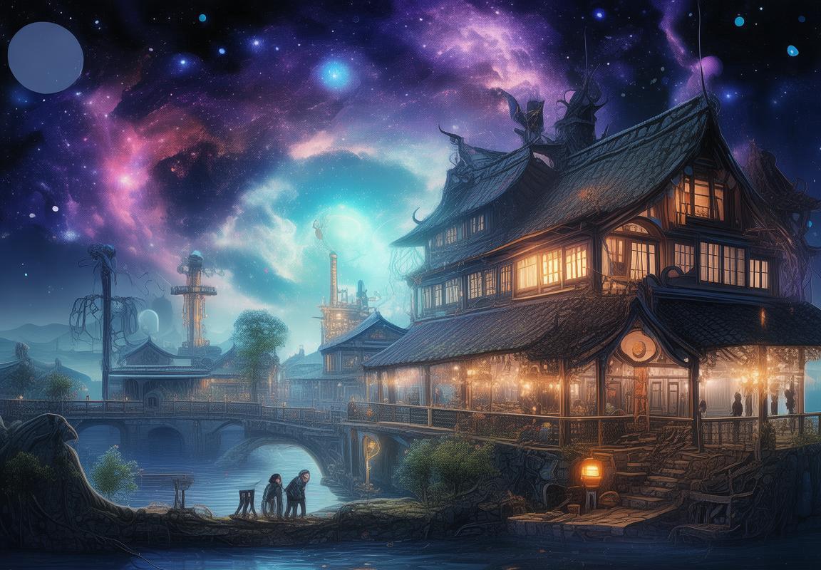 宇宙边际奇遇：太空色彩与江南水乡的诗意工厂