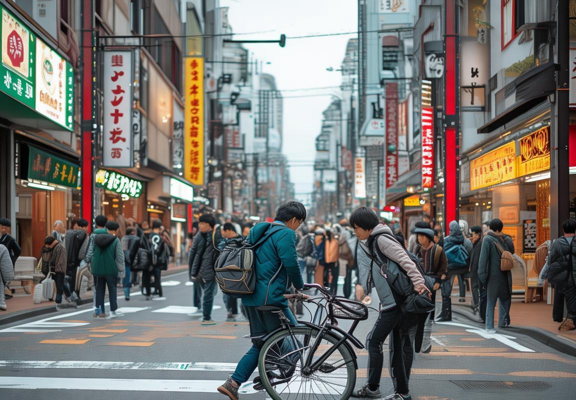 中国游客日本街头意外碰撞：体验中的文明挑战与惊喜