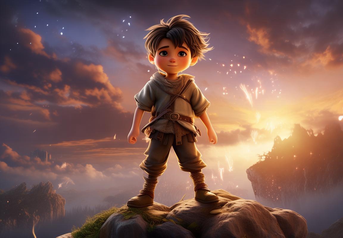龍之召唤：小少年觉醒龙之力量，守护家园的英雄传奇