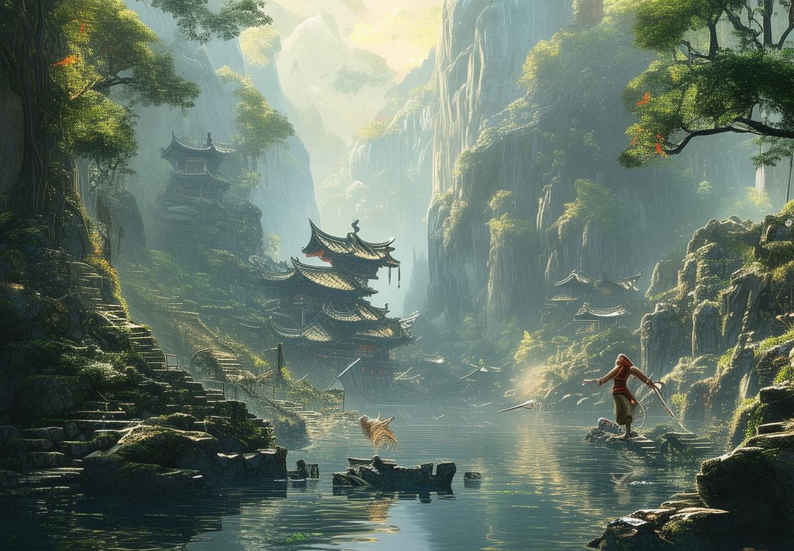 蜀山奇缘：三少侠的江湖传奇与剑道挑战
