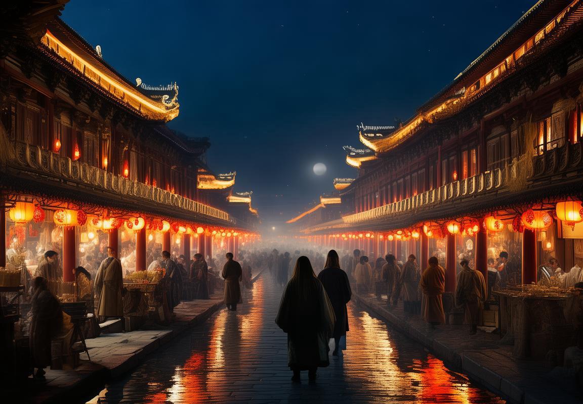 梦回大唐：街头体验，星光下的盛世之旅