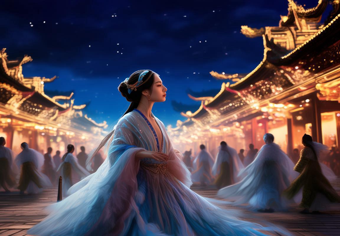 梦回大唐：夜幕降临下的长安盛世霓裳