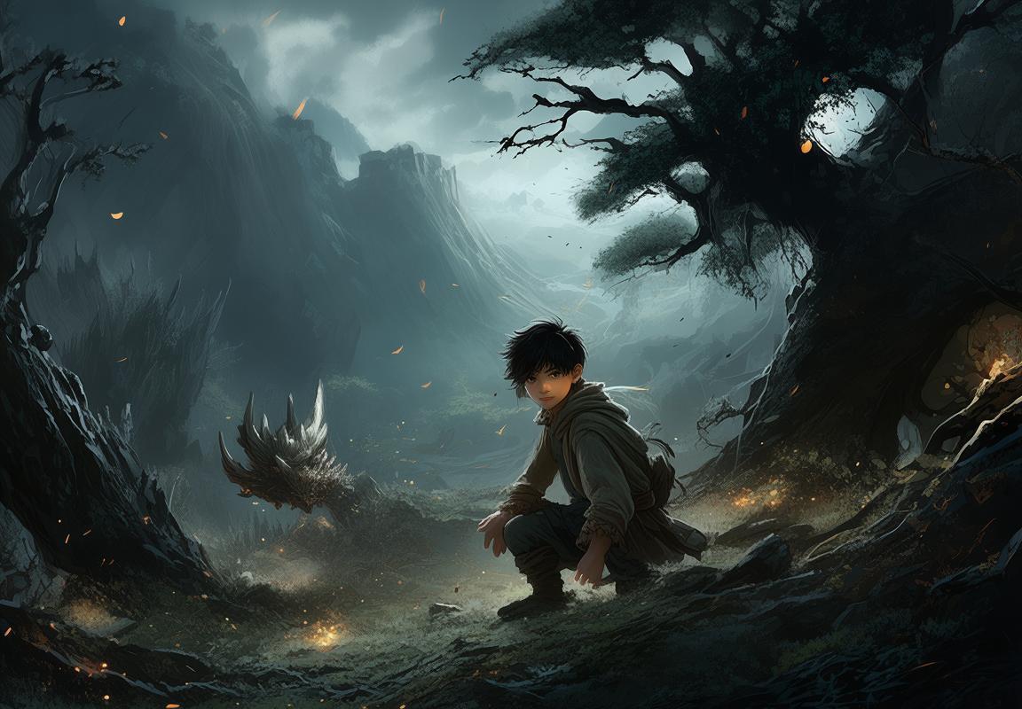 魔龙之魂传说：勇敢少年的奇幻探险之旅