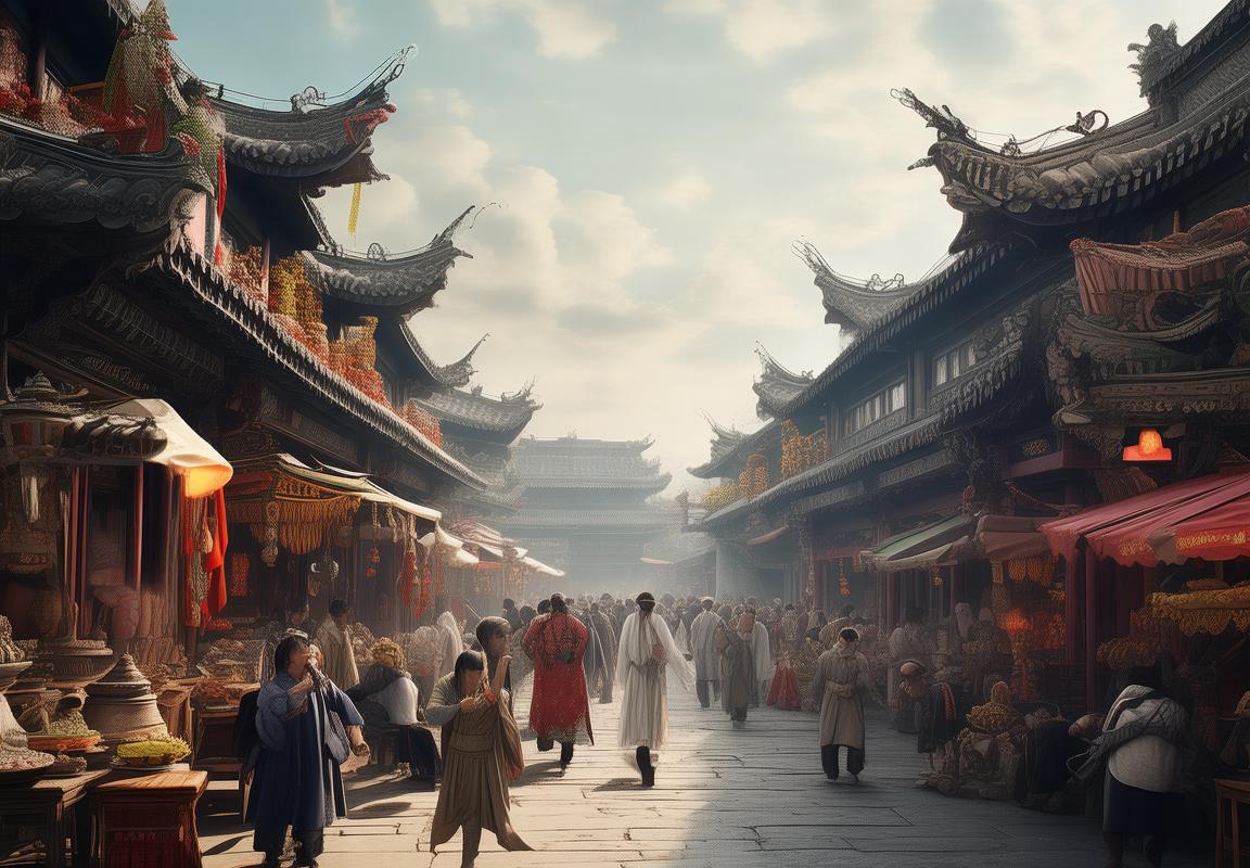 梦回大唐：穿越盛世长安的历史画卷