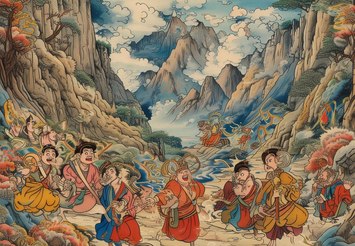西游降魔篇：孙悟空与唐僧的欢乐征途记