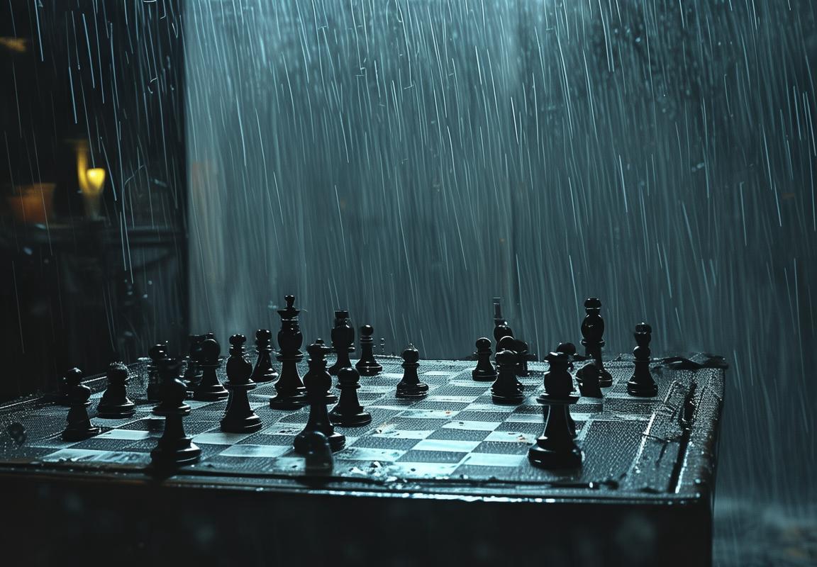 寂静小镇暴雨夜：象棋博弈中的历史暗杀之谜
