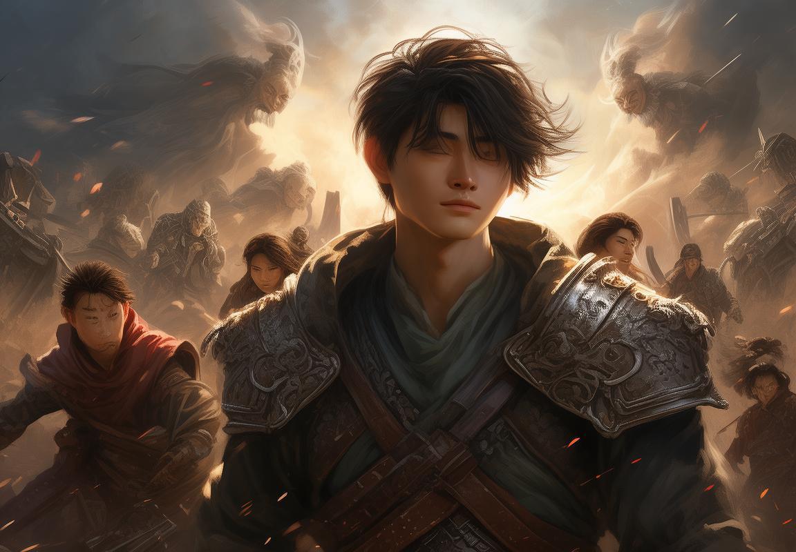 神魔三国志：热血少年与英雄神魔传的冒险篇章