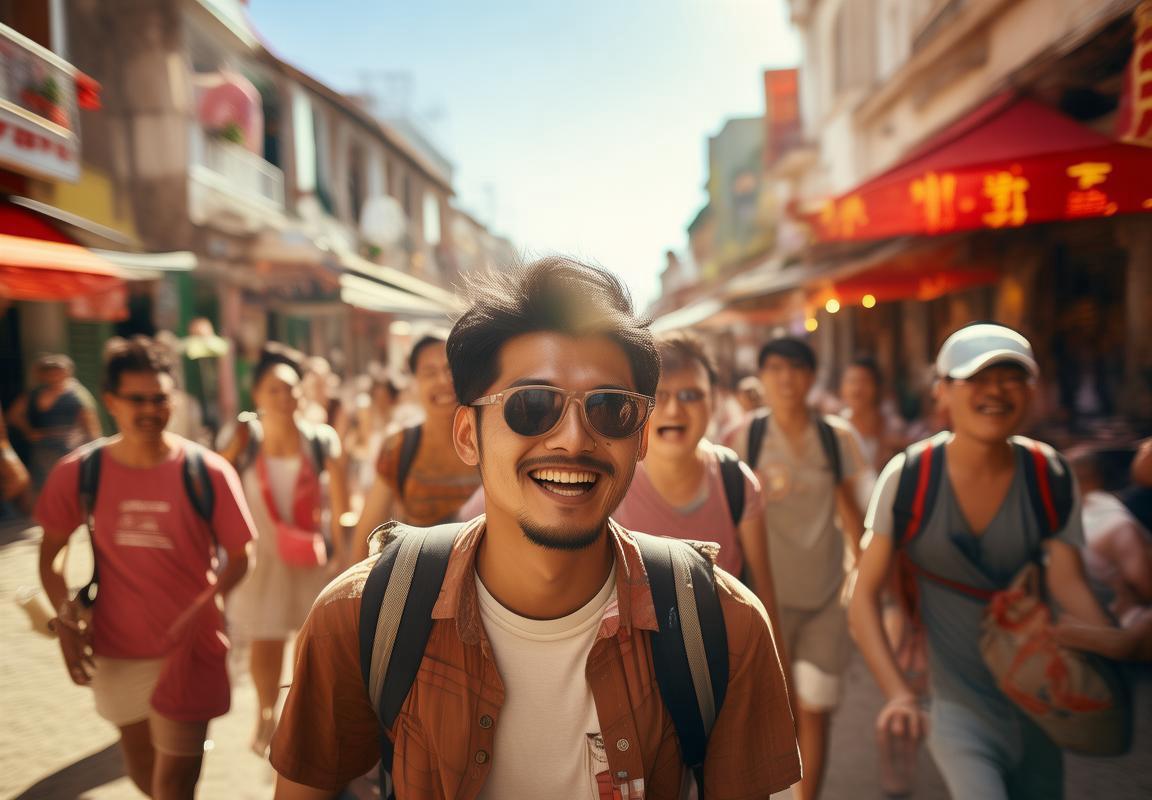 异国街头中国游客的特殊待遇与微笑化解法