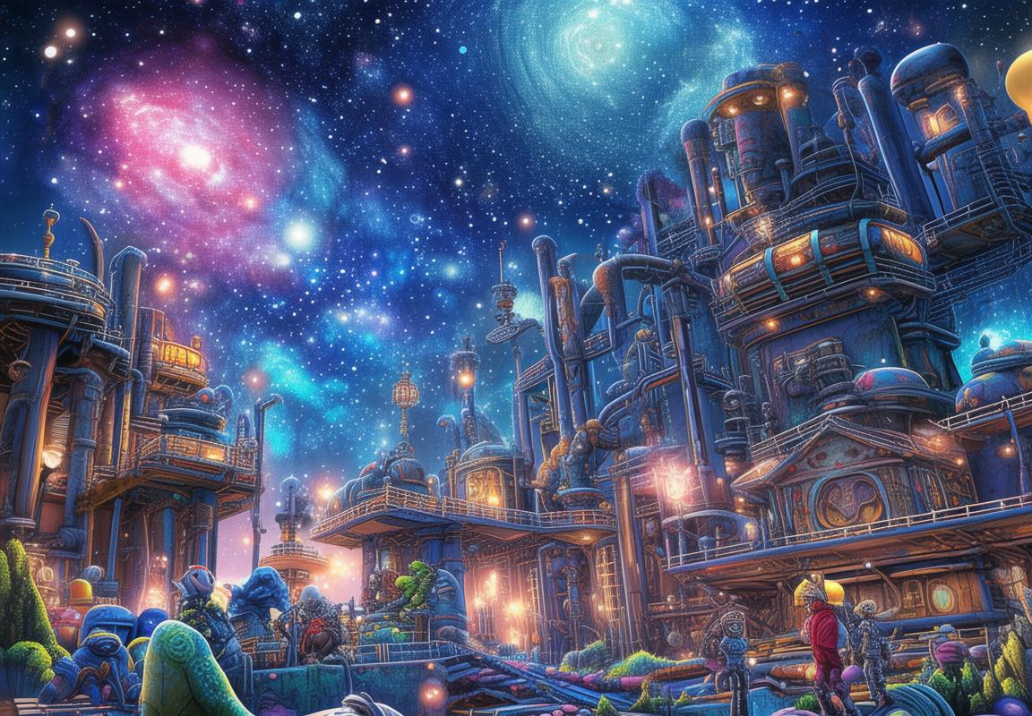 异星工厂：奇幻冒险星际探险探秘之旅
