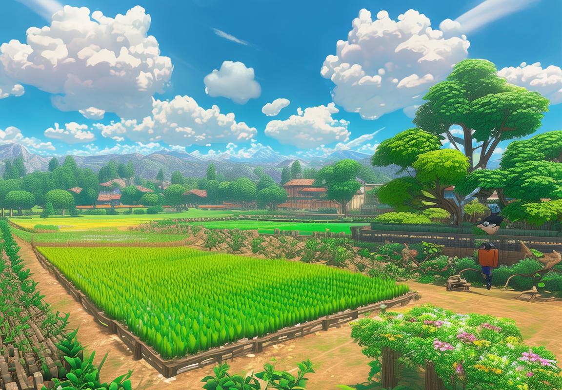 火影忍者农场模拟器：体验丰收喜悦，探寻雷区，挑战自我，星空下的忍者农场之旅