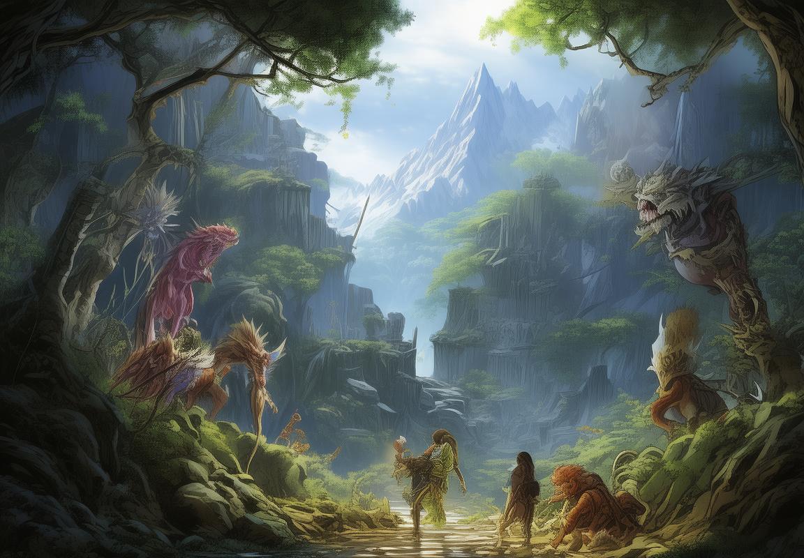 神魔征途：探寻神秘奇幻世界的少年冒险