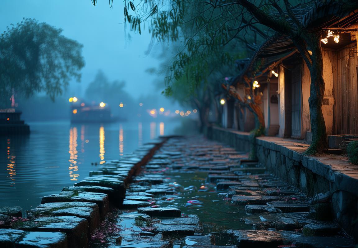 梦回江畔，我们一起漫步江南景致