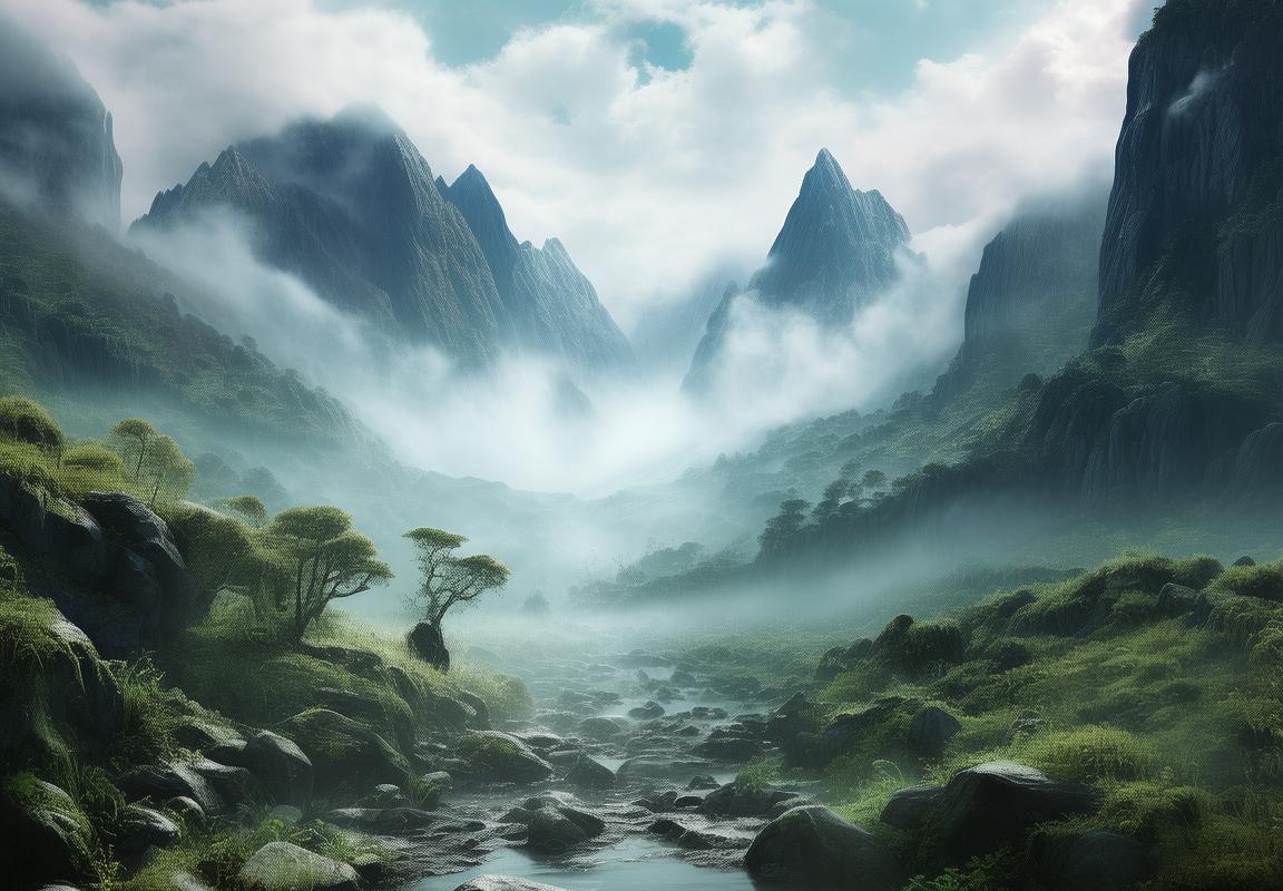 神秘山谷：梦幻仙界之旅记