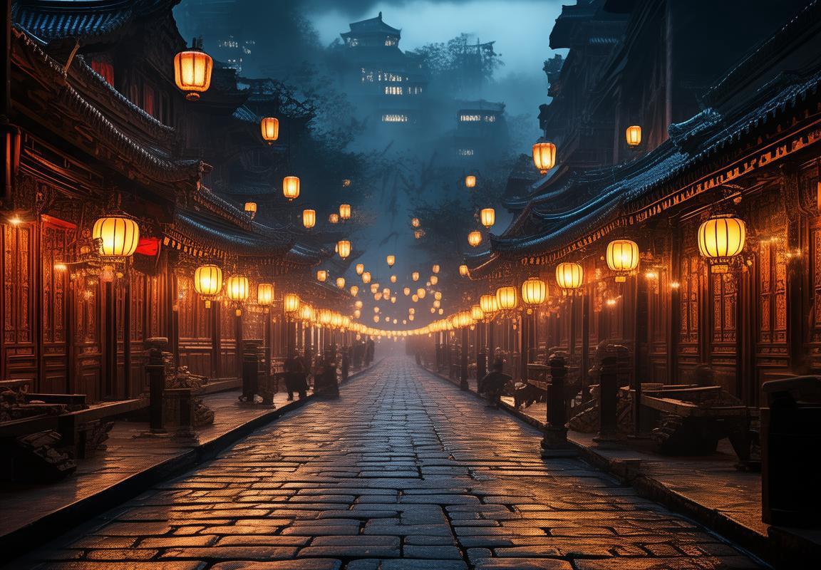 梦回大唐：街头长安繁华画卷