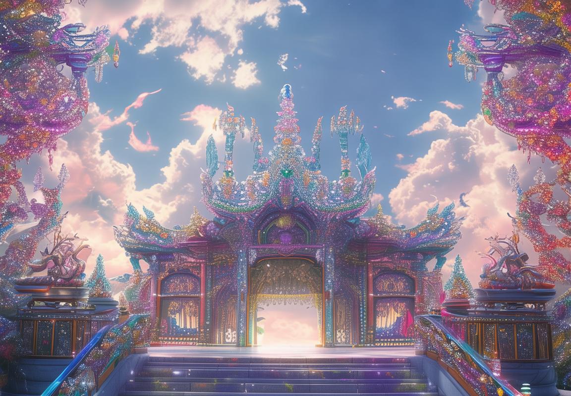 梦幻天宫：星空下的英雄之旅，探索黑暗中的梦幻体验