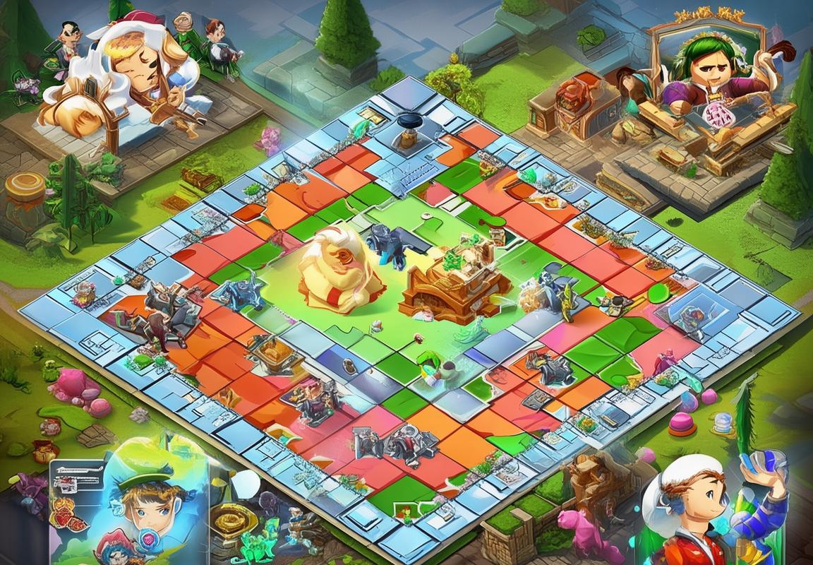 强手棋大富翁Online：自由冒险，过山车大亨乐趣无限，体验经典挑战