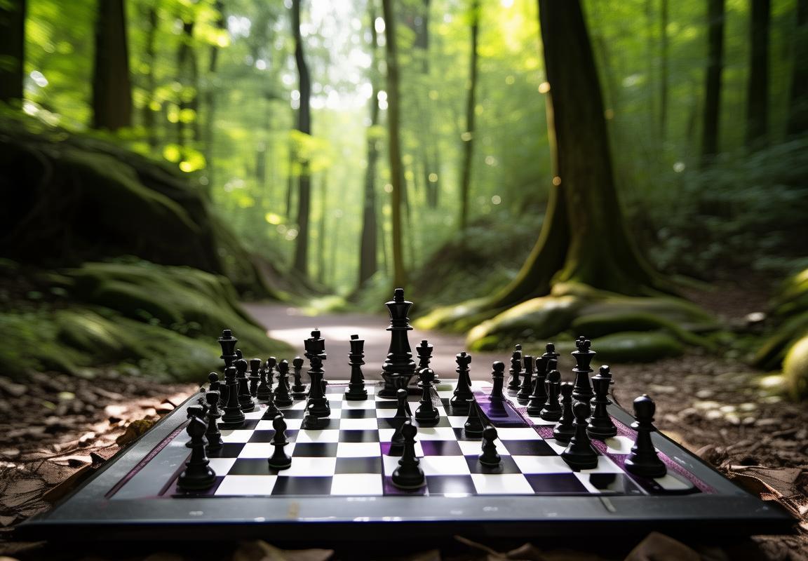 森林象棋博弈：速度狂飙，激情碰撞，惊喜体验，智慧挑战，尘埃落定