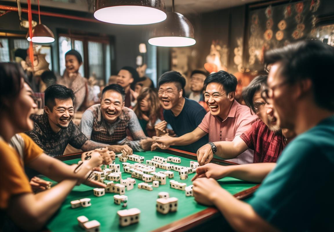 麻将：血战到底，弯道超越，欢乐激情之夜