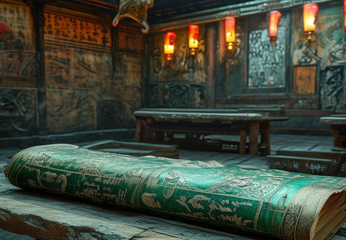 天龙决：武林传奇中的绝世秘籍之谜