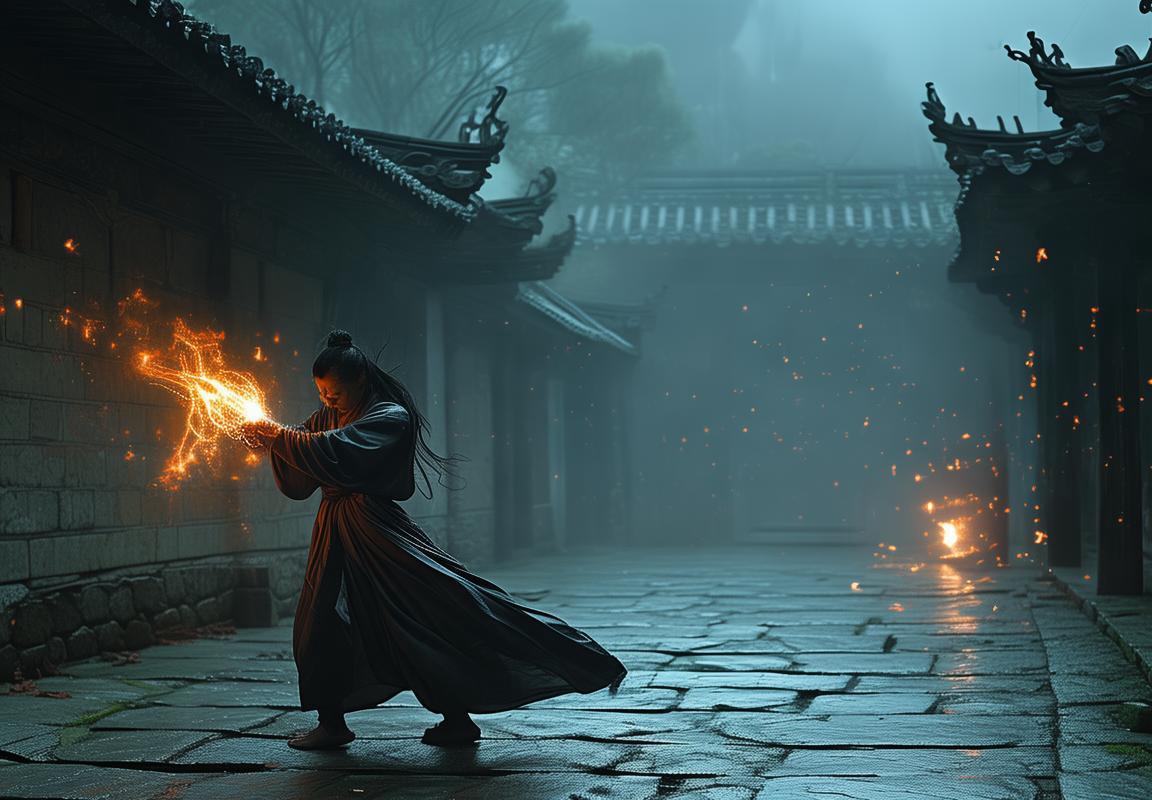 九阴绝学：揭秘江湖神秘武学传奇