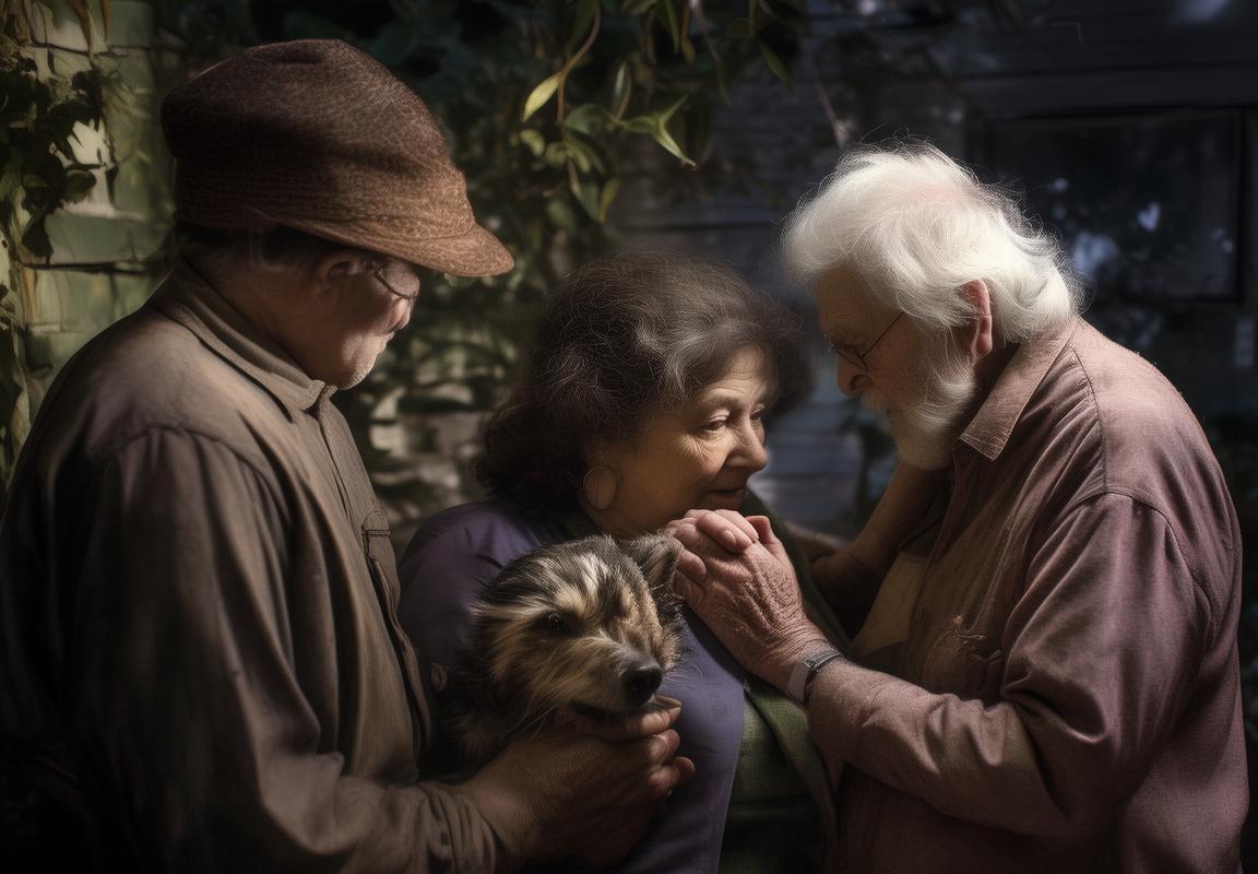 老人疑遭犬撕咬去世引发社区悲剧与慰问反思