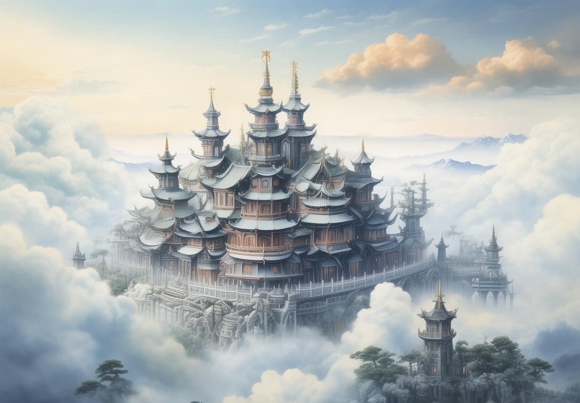 梦幻天宫云端仙境之旅