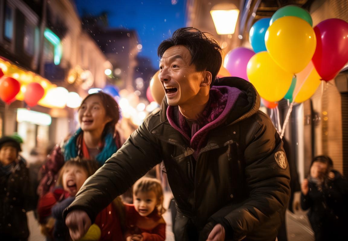 跨年夜卖气球赚6523，梦想点亮街头惊喜夜