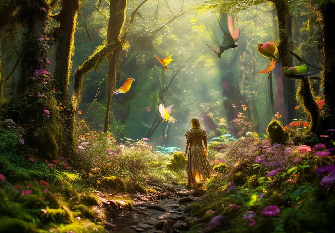 幻靈仙境奇幻之旅：穿越幻境，邂逅星星与尘埃