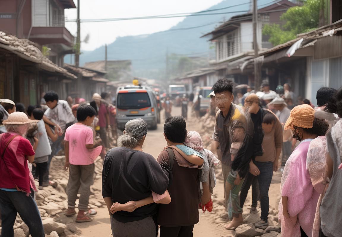 西藏定日5.0级地震：街头民众团结抗震救灾