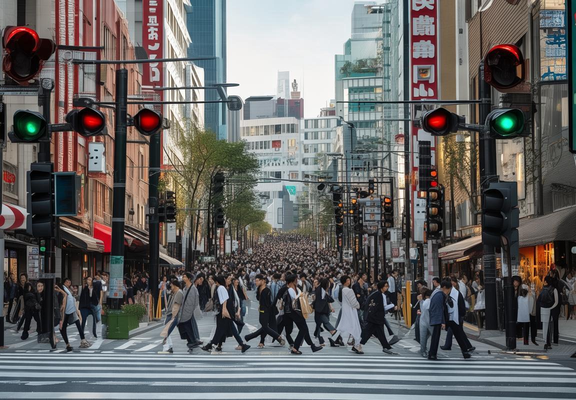 中国游客日本街头文明出行指南：避免踩踏与误会