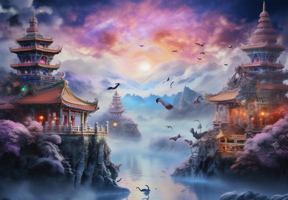 梦幻仙界奇遇记：梦想与现实尘埃的蜕变之旅