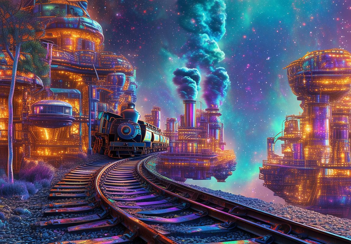 铁路帝国与异星工厂：色彩交融的星际之旅