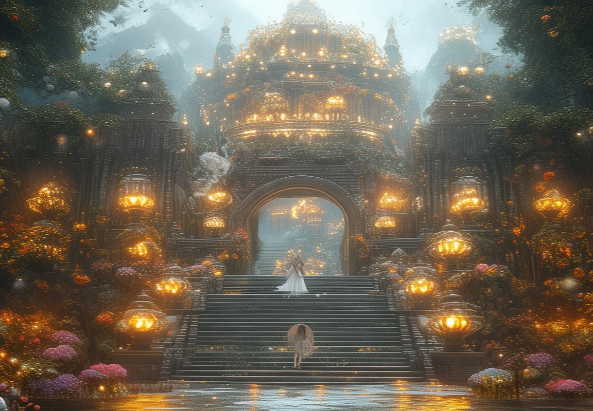 梦幻天宫：神秘传说与仙境向往