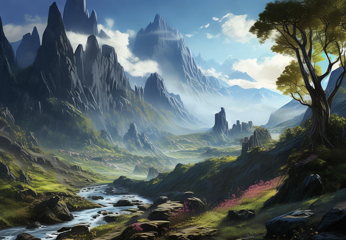 幻靈大陆：梦想之地，挑战与文明的奇幻旅程