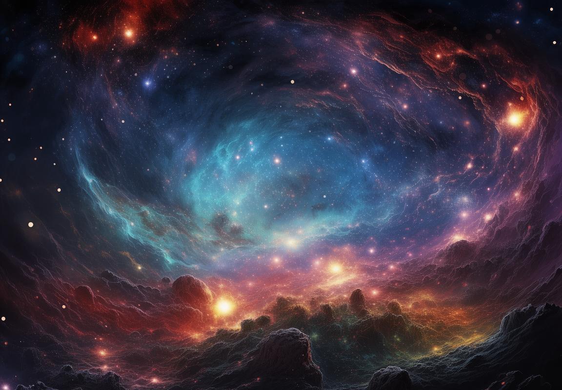 洪荒元起源探秘：宇宙混沌初开神话之旅