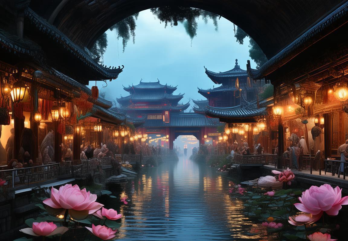 梦回大唐：夜幕低垂下的千年时光隧道与盛世风华