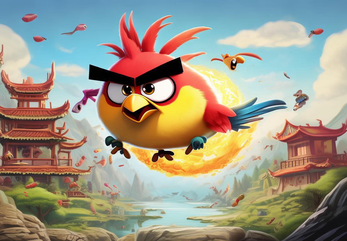 愤怒小鸟经典版×江南百景图：诗意盎然经典对决体验挑战