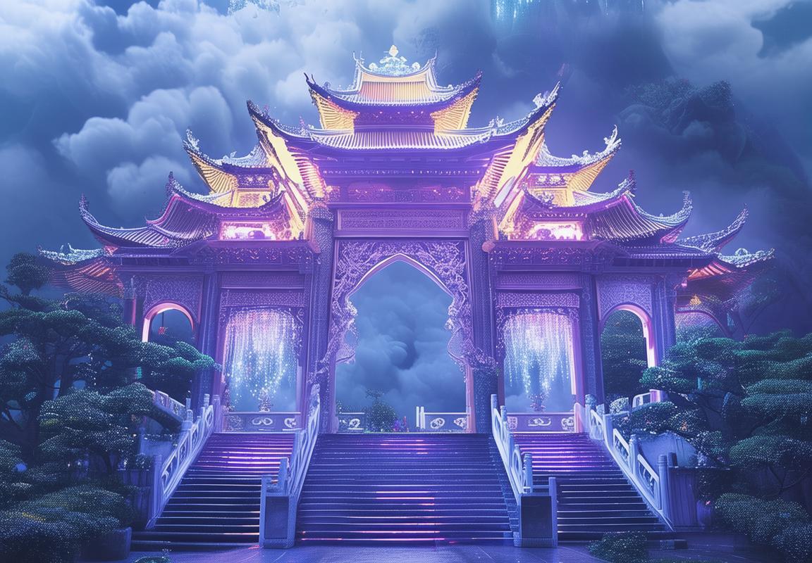 梦幻天宫：探秘人间仙境的神话传说