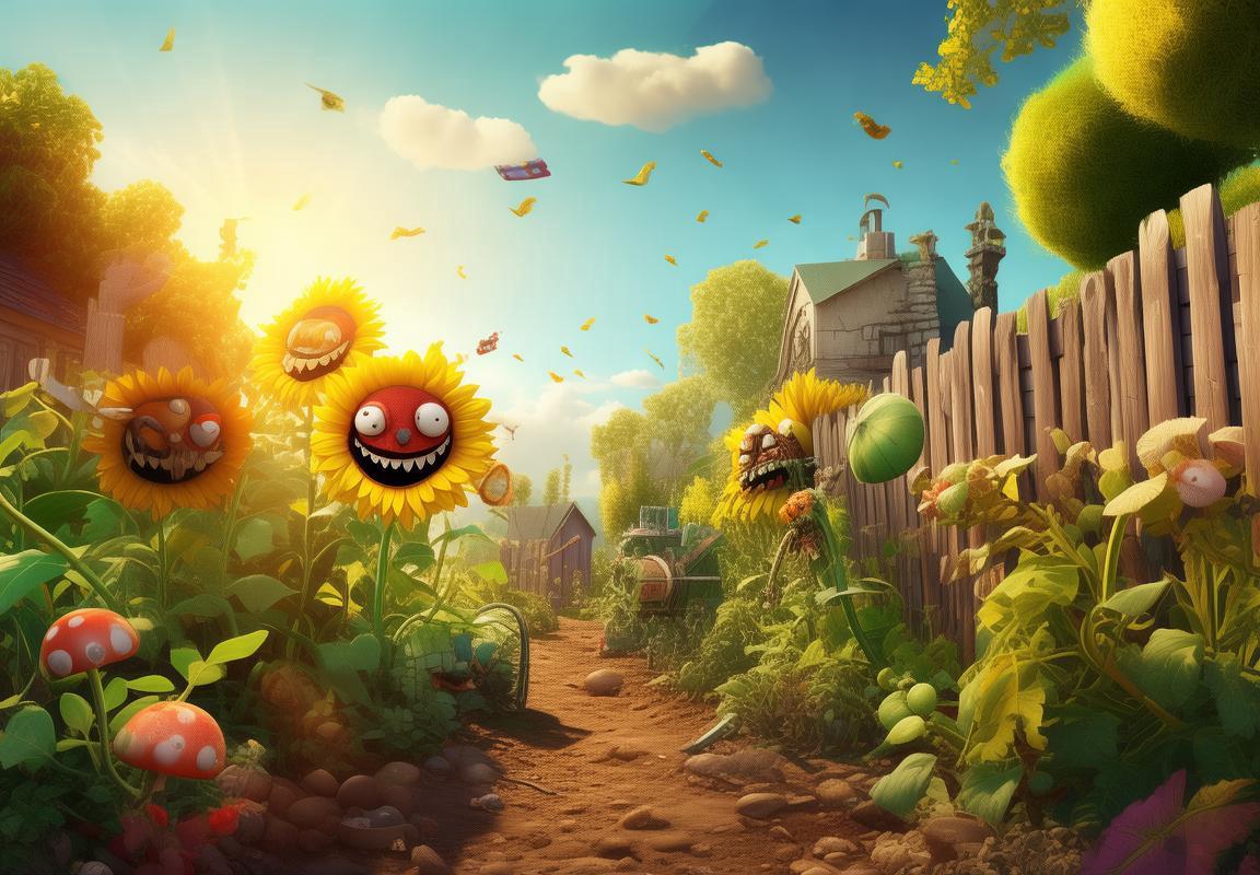 植物大战僵尸和睦小镇保卫战：解开谜团发展文明