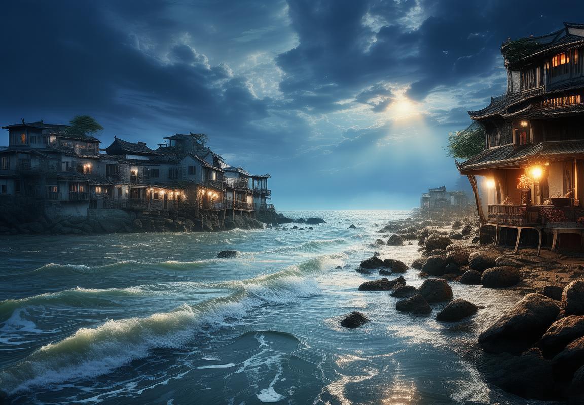 梦回江南：神秘海域纵横四海，沙石镇时光，江南百景图诗意盎然